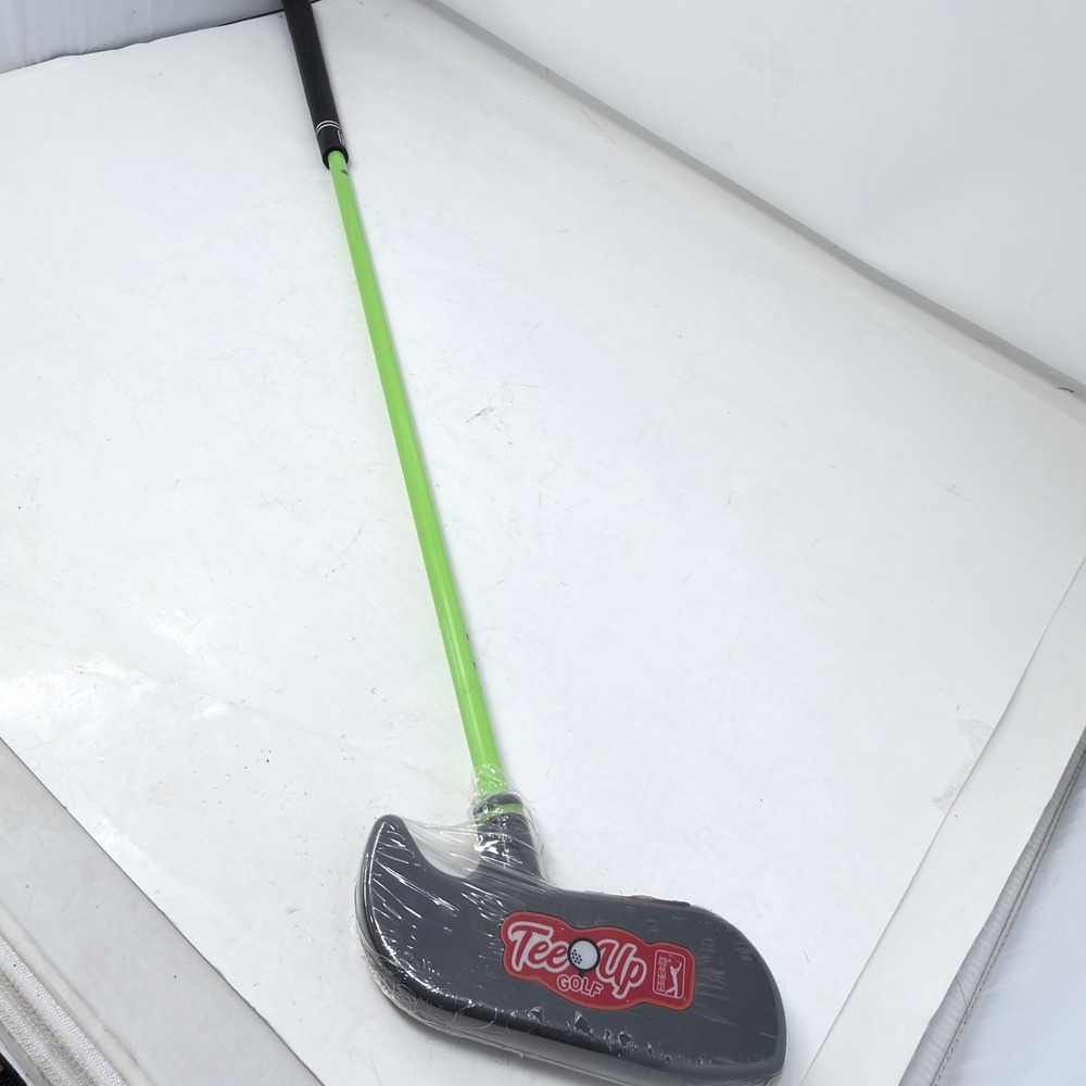 PGA TOUR Tee Up Golf Putter Club Green Kids Youth Junior 5.5+ Right Left Hand
